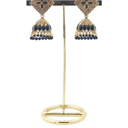 Uniqon Square Jhumkas Earrings image 2