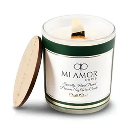 MI AMOR PARIS Oudh Altab 1 Wick Candle - Amber Fragrance image 2