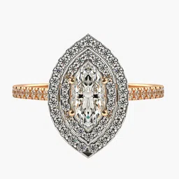 VALANOVA Women 18 Kt Rose Gold & Certified Lab Grown Diamond 0.87cts Ring-image-18