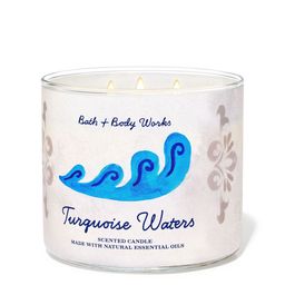 Bath & Body Works Turquoise Waters 3-Wick Candle - 411g-picture-10
