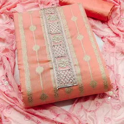 SAINOOR Semi-Stitched Dress Material-picture-36