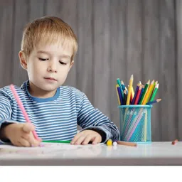 DeoDap Metal Mesh Pen Holder For Desk image 4