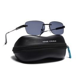 Voyage Unisex Rimless Sunglasses with UV Protected Lens 4097MG7353-picture-48