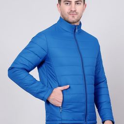Stylecast X Kotty Men Mock Collar Solid Lightweight Puffer Jacket-picture-40
