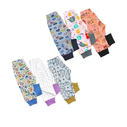VParents Unisex Kids Pack of 6 Cotton Pajama Pants-picture-47