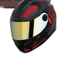 Steelbird SBH-17 Robot Terminator Printed Full Face Scratch Resistant Riding Helmet-image-19