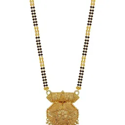 Bhanu diam Women Gold Mangalsutra-image-84