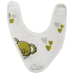 Attica Tracery 2Pcs Printed Pure Cotton Soft & Absorbent Baby Bibs image 5