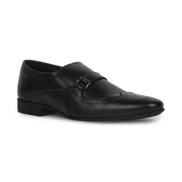 Lee Cooper Men Textured Round Toe Formal Derbys-picture-39