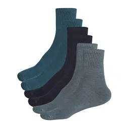 WYSE Men Pack Of 3 Above Ankle Socks-picture-15