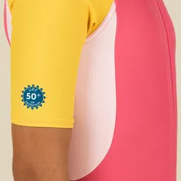 Nabaiji By Decathlon Girls Printed Legsuit image 4