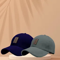 ALAMOS Men Solid Baseball Cap-image-78