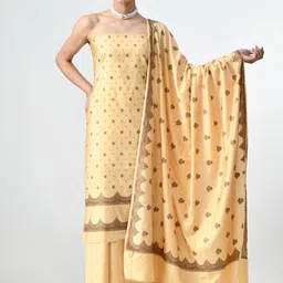 THE WEAVERS SHOP BY RAAVI Unstitched Dress Material-picture-38