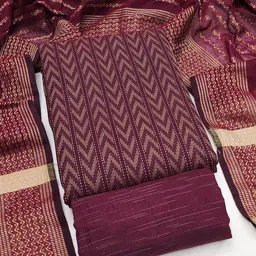 MANVAA Printed Unstitched Dress Material image 2