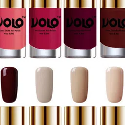 VOLO Set Of 12 High-Shine Long Lasting Non Toxic Professional Nail Polish- 9.9ml Each image 2