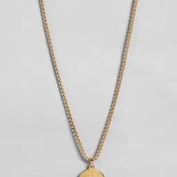 EL REGALO Stainless Steel Om Design Pendant With Chain image 1