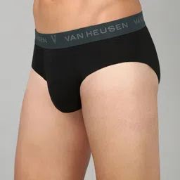 Van Heusen Innerwear Men Solid Modal Flexi Stretch Ultra Soft Brief image 4