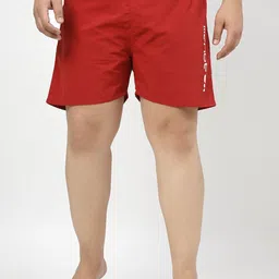 plusS Men Mid Rise Regular Fit Shorts-picture-15