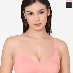 GROVERSONS Paris Beauty Solid Bra Full Coverage Non Padded Non-Wired image 1