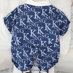 INCLUD Boys Printed T-shirt with Shorts image 3