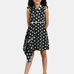 Peppermint Black Chiffon Dress-picture-40