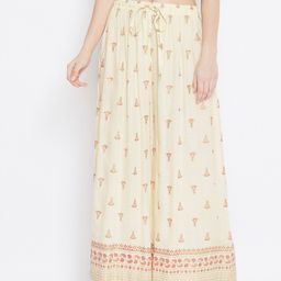 Clora Creation Women Ethnic Motifs Printed Flared Palazzo-picture-15