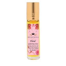 Menjewell Floral Gulabo Rose Long Lasting Attar Perfume - 9 ml-picture-33