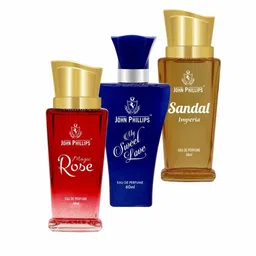 JOHN PHILLIPS Set Of 3 My Sweet Love - Magic Rose & Sandal Eau De Perfumes 60ml Each-picture-18