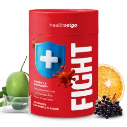 HealthSetGo Vitamin C, E & Zinc Gummies | Skincare & Immunity | Radiant Glowing Skin | Elderberry Antioxidant | Low Calories | Vegan, Gluten, Gelatin Free | Men & Women | Mango Flavour | 30 Pack-image-25