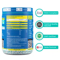 Fast & Up Active Greens - Daily Greens with Antioxidant, Cellular Defense & Alkalizing Blends-No Added Sugar (280 g) image 2