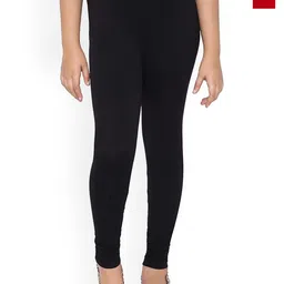 BAESD Girls Pack Of 2 4-Way Stretch Churidar Length Leggings-picture-55