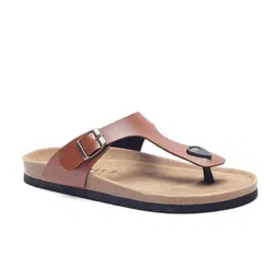 HF JOURNEY Men Nivera Open Toe Comfort Sandals With Buckle Detail-image-2