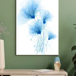 Art Street White Printed Floral Decorative Painting Wall Art-picture-10