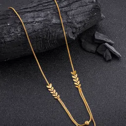 Anouk Gold Plated Stones Studded Chain image 1