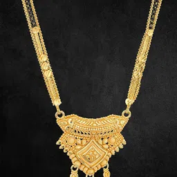 Ramdev Art Fashion Jwellery Gold-Plated Beaded Mangalsutra-picture-17