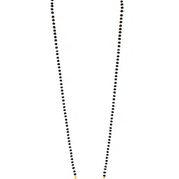ABDESIGNS Gold-Plated AD Stone-Studded & Beaded Mangalsutra-picture-24