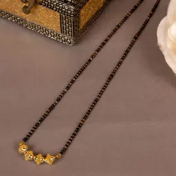 AccessHer Black & Gold-Plated Mangalsutra-picture-15
