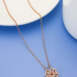 Aadita Gold Toned & White Alloy Gold Plated Mangalsutra-picture-22