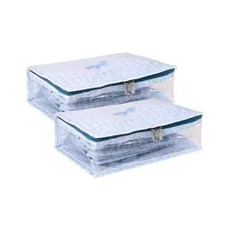 Kuber Industries Blue Set of 2 Regular Jewellery Organiser Organisers image 1