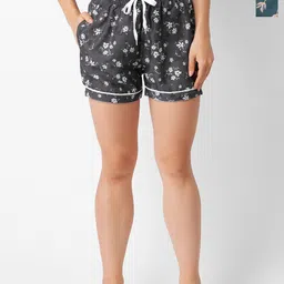 FashionRack Women 2Pcs Floral Printed Lounge Shorts-picture-12