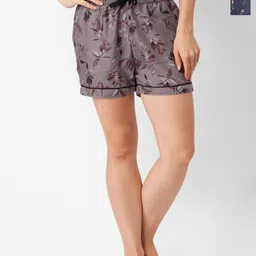 FashionRack Women Pack of 2  High-Rise Printed Lounge Shorts-picture-38