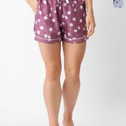 FashionRack Women Pack of 2 Printed Lounge Shorts-picture-29