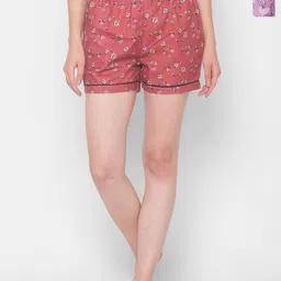 FashionRack Women Pack of 2 Printed Lounge Shorts-picture-22