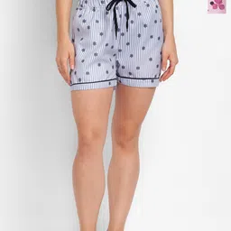 FashionRack Women Pack of 2 Printed Lounge Shorts-picture-33