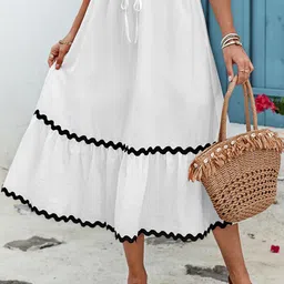 StyleCast Printed Straight Midi Skirts-image-2