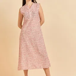 Sweet Dreams Pure Cotton Printed Nightdress-picture-11
