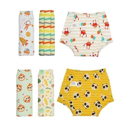 SuperBottoms Infant Kids Pack of 6 Padded Briefs-picture-16