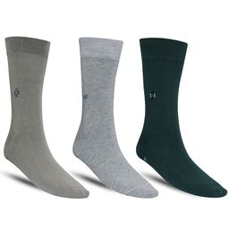 Dollar Socks Men Pack Of 3 Calf Length Socks-picture-13