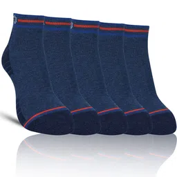 Dollar Socks Men Pack Of 5 Patterned Cotton Ankle Length Socks-image-78