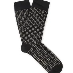 Ted Baker Men T-Patterned Cotton Calf-Length Crew Socks image 1